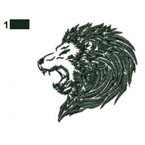 Lion Tattoo Embroidery Designs 07